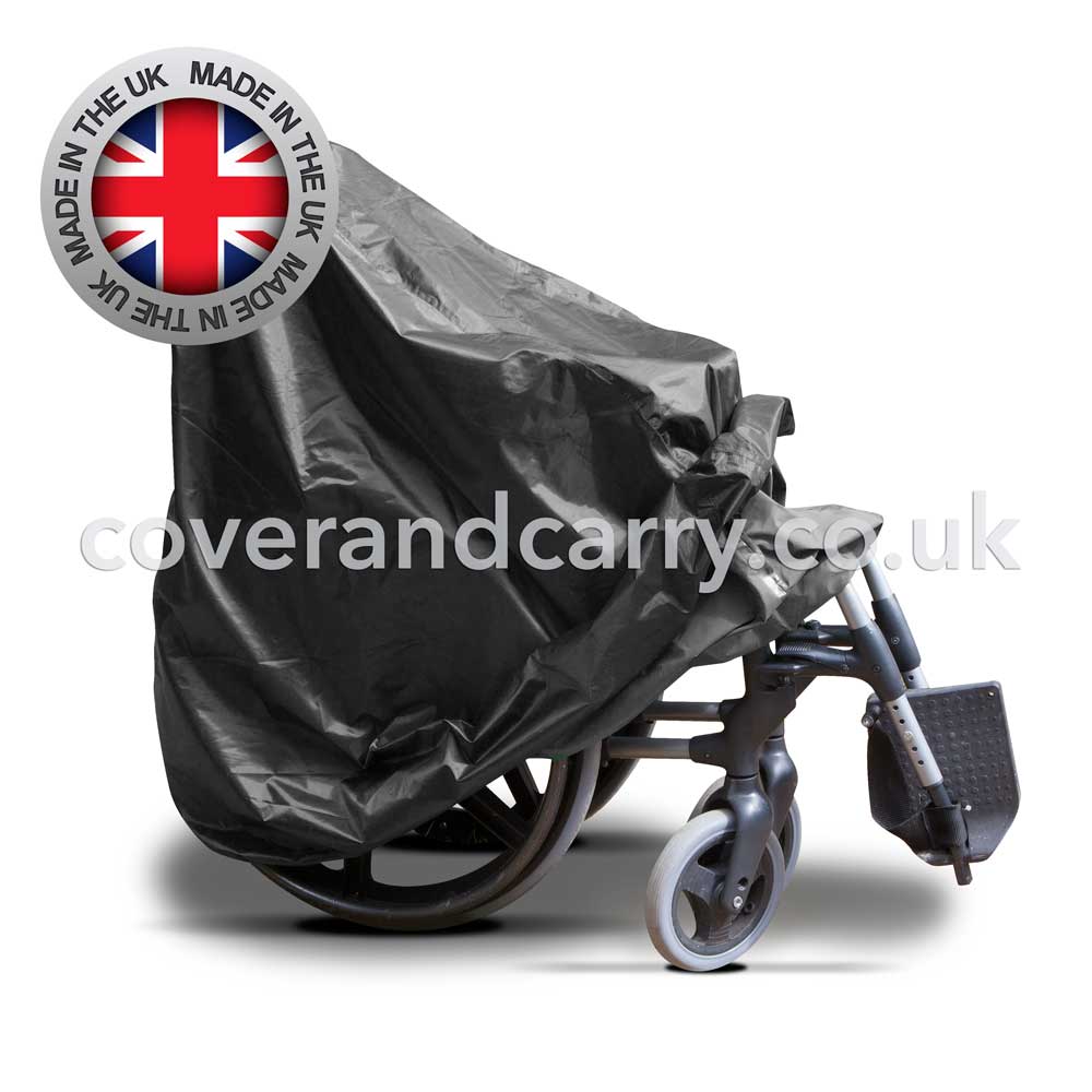 folded wheelchair cover
