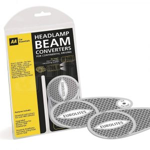 headlight beam deflectors