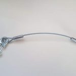 Coupling Cable With Forged Snap Hook and Eyelet